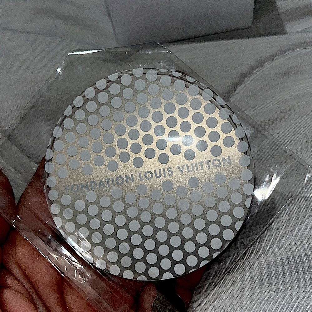 Louis Vuitton Fondation Limited Edition Round Hand Mirror BRAND NEW
